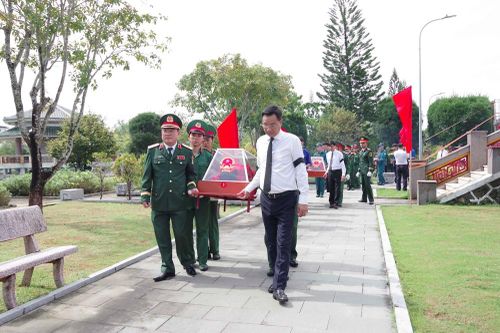 Đà Nẵng truy điệu, an táng 14 hài cốt liệt sĩ tại Hội An