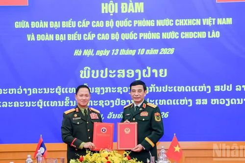 [Ảnh] Thúc đẩy hợp tác song phương Việt Nam Lào mãi mãi xanh tươi, đời đời bền vững