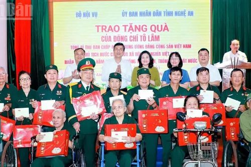 Thành lập Trung tâm Người có công tỉnh Nghệ An