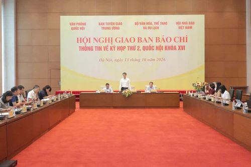 Hội nghị giao ban báo chí thông tin về Kỳ họp thứ hai, Quốc hội khóa XVI