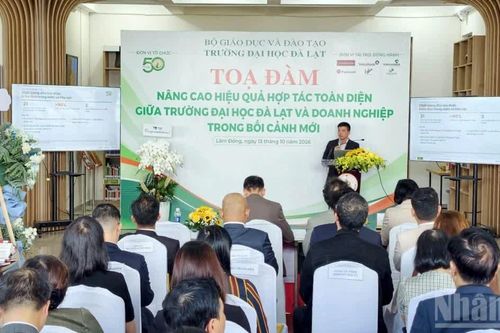 Trường đại học Đà Lạt và doanh nghiệp đồng kiến tạo, phát triển