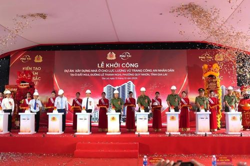 Khởi công dự án nhà ở cho lực lượng vũ trang Công an nhân dân tại Gia Lai