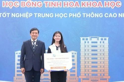 Nữ sinh Đồng Tháp đạt 29,75 điểm, nhận học bổng 320 triệu đồng