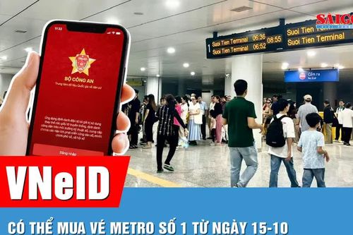 Tính năng mới, mua vé Metro số 1 trực tiếp trên VNeID