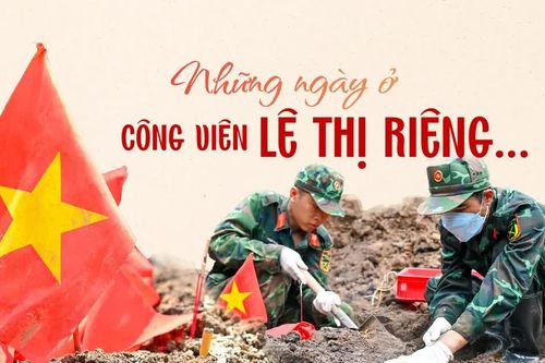 Những ngày ở Công viên Lê Thị Riêng...
