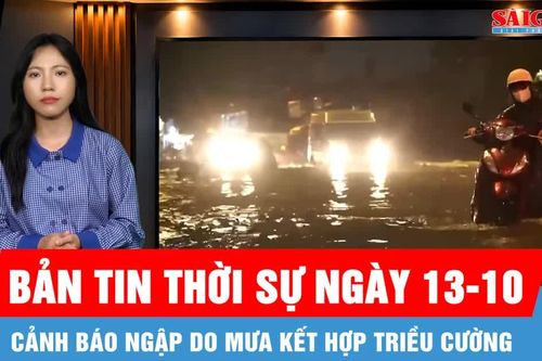 Bản tin thời sự ngày 13-10: Dự báo mưa tăng trở lại tại Nam bộ, kéo dài đến 21-10