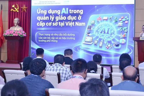 Ứng dụng AI hỗ trợ đổi mới quản lý giáo dục cấp cơ sở