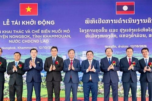 Tăng cường hợp tác Việt Nam - Lào từ dự án muối mỏ Kali