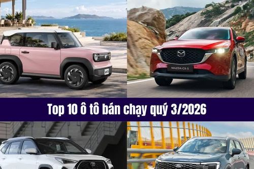 Top 10 ô tô đắt khách nhất quý 3/2026: 'Miếng bánh' chia đôi