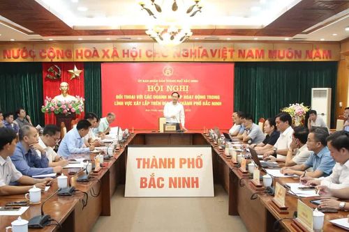 Bắc Ninh: Đối thoại, tháo gỡ khó khăn với các doanh nghiệp xây lắp