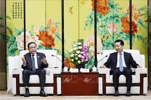 Chủ tịch Quốc hội: Tăng cường hợp tác với tỉnh Thiểm Tây (Trung Quốc) về khoa học, công nghệ, đường sắt