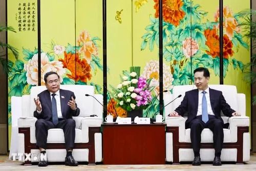 Chủ tịch Quốc hội đề nghị tỉnh Thiểm Tây đẩy mạnh hợp tác với Hưng Yên