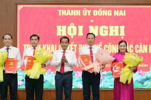 Điều động, bổ nhiệm nhân sự ở 3 tỉnh, thành