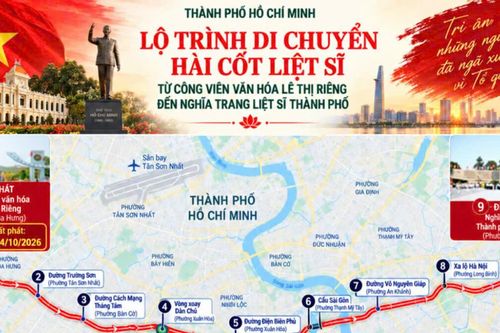 Báo chí quốc tế tham dự, đưa tin lễ truy điệu và an táng hài cốt liệt sĩ tại TP.HCM