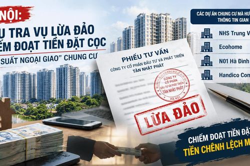 Lật tẩy thủ đoạn lừa đảo 'suất ngoại giao' chung cư