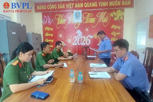 Trực tiếp kiểm sát Phân trại tạm giam An Phú