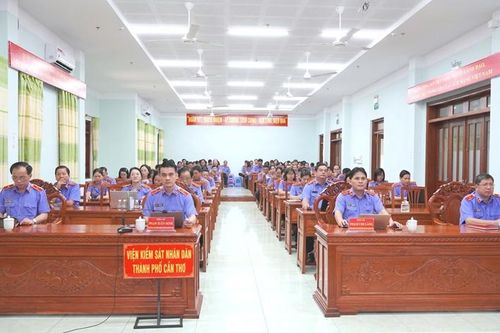 Đảng bộ VKSND TP Cần Thơ tạo chuyển biến bước đầu trong thực hiện Chỉ thị số 07-CT/TW