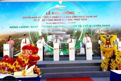 Gia Lai đầu tư gần 15 tỷ đồng xây ô chôn lấp rác tạm tại Long Mỹ