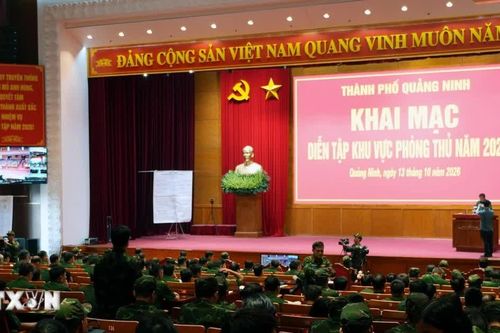 Diễn tập khu vực phòng thủ, đáp ứng yêu cầu nhiệm vụ trong tình hình mới