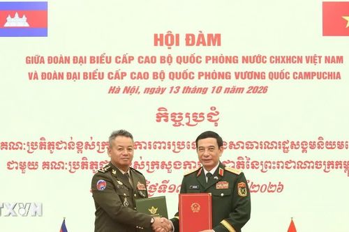 Phó Thủ tướng, Bộ trưởng Bộ Quốc phòng Campuchia thăm chính thức Việt Nam