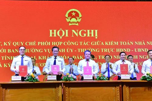 Kiểm toán Nhà nước ký quy chế phối hợp với Gia Lai, Khánh Hòa và Đắk Lắk