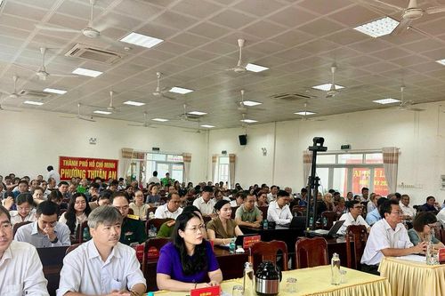 Cử tri phường Thuận An kiến nghị, phản ánh nhiều vấn đề đến Tổ đại biểu Quốc hội số 1 TP.HCM