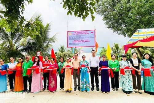Xã Vĩnh Thuận khánh thành cầu Nhựt Nguyệt Quang