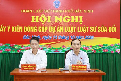 Bắc Ninh lấy ý kiến góp ý dự án Luật Luật sư (sửa đổi)