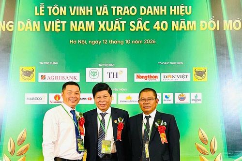 Đà Nẵng có 3 cá nhân được tuyên dương 'Nông dân Việt Nam xuất sắc 40 năm đổi mới'
