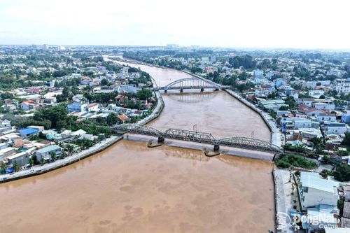 Mực nước trên hệ thống sông Đồng Nai xuống dần