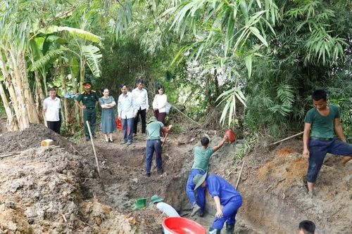 Phát hiện thêm hài cốt liệt sĩ thứ 3 tại An Nhơn Bắc