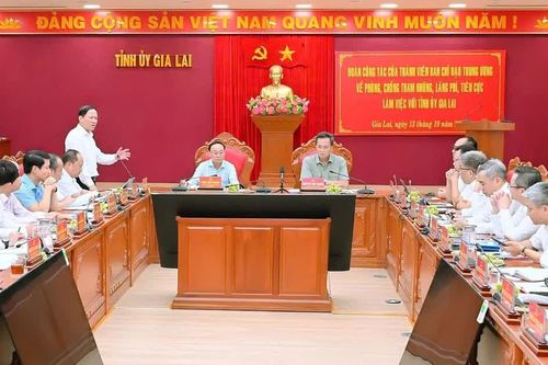 Gia Lai cần tiếp tục tăng cường phòng, chống tham nhũng, lãng phí, tiêu cực