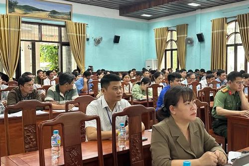 An Lão: Tập huấn nâng cao năng lực cho lực lượng xung kích phòng, chống thiên tai năm 2026
