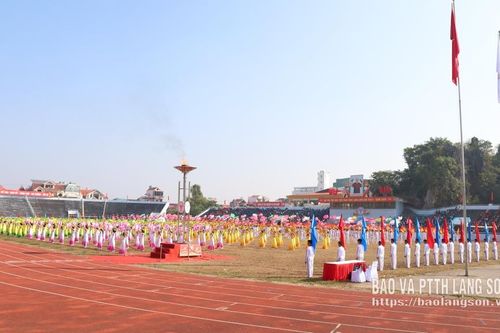 Tổng duyệt chương trình lễ khai mạc Đại hội Thể dục thể thao tỉnh lần thứ X