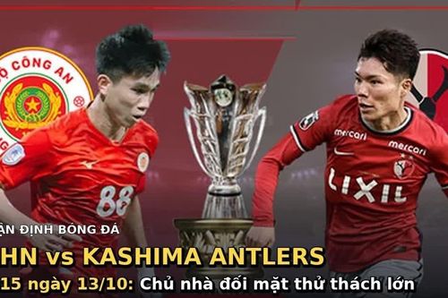 Nhận định bóng đá CAHN vs Kashima Antlers, 19h15 ngày 13/10: Chủ nhà đối mặt thử thách lớn