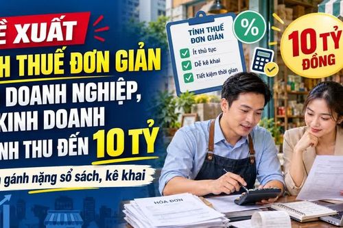 Hộ kinh doanh doanh thu dưới 10 tỷ đồng có thể được tự chọn cách tính thuế