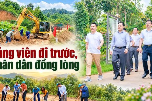 Đảng viên đi trước, Nhân dân đồng lòng