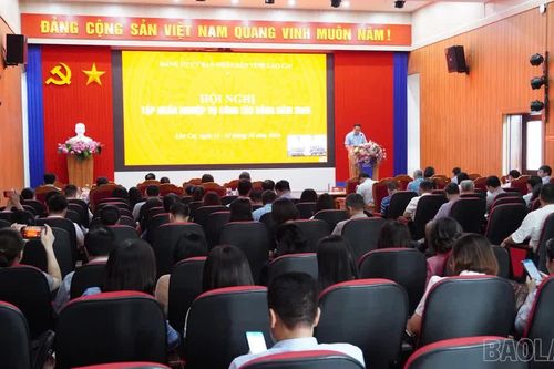 Hội nghị tập huấn nghiệp vụ công tác xây dựng Đảng năm 2026