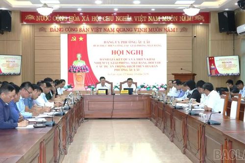 Phường Âu Lâu tăng tốc giải phóng mặt bằng 35 công trình, dự án