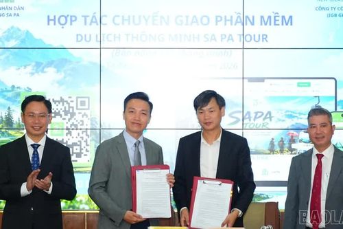 Phường Sa Pa: Hợp tác ứng dụng công nghệ trong phát triển du lịch và quản lý đất đai