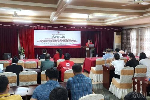 Lào Cai: Tập huấn phổ biến kiến thức, kỹ năng phòng chống thiên tai cho cán bộ, tình nguyện viên