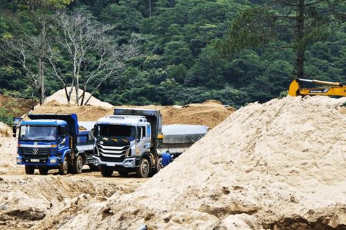 Lâm Đồng bảo đảm nguồn vật liệu cho các công trình trọng điểm