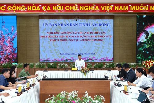 Chuẩn bị chu đáo Kỷ niệm 50 năm Vùng kinh tế mới Hà Nội tại Lâm Đồng