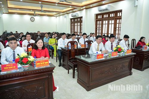 HĐND phường Nam Hoa Lư tổ chức Kỳ họp thứ 5