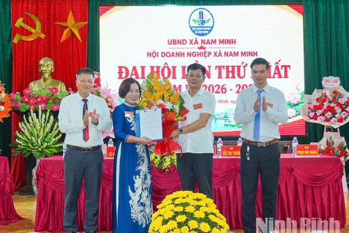 Hội Doanh nghiệp xã Nam Minh tổ chức Đại hội lần thứ nhất, nhiệm kỳ 2026-2031