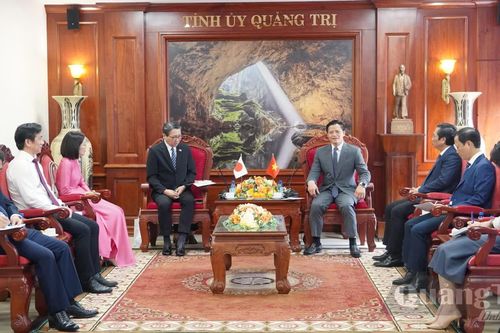 Quảng Trị thúc đẩy hợp tác với Nhật Bản trên nhiều lĩnh vực
