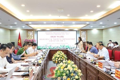 Ban Pháp chế HĐND tỉnh thẩm tra các nội dung trình Kỳ họp chuyên đề thứ 4