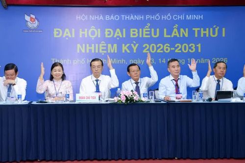 Phiên trù bị Đại hội Hội Nhà báo TP.HCM lần thứ I thông qua 13 vị Ban Chấp hành nhiệm kỳ 2026-2031