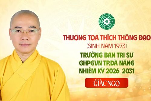 Trung ương GHPGVN chuẩn y quyết định Thượng tọa Thích Thông Đạo làm Trưởng ban Trị sự GHPGVN TP.Đà Nẵng