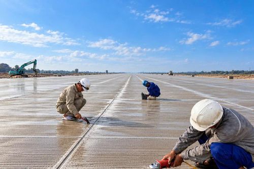 Sân bay Quảng Trị sẵn sàng đón chuyến bay đầu tiên rà soát, đánh giá an toàn tĩnh không